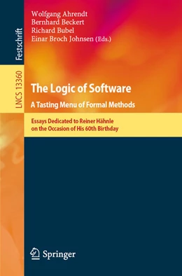 Abbildung von Ahrendt / Beckert | The Logic of Software. A Tasting Menu of Formal Methods | 1. Auflage | 2022 | beck-shop.de