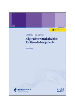 Abbildung von Schlafmann / Zschenderlein | Allgemeine Wirtschaftslehre für Steuerfachangestellte (Online-Version) | 20. Auflage | 2022 | beck-shop.de
