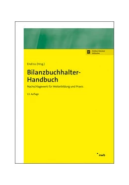 Abbildung von Endriss | Bilanzbuchhalter-Handbuch (Online Version) | 13. Auflage | 2021 | beck-shop.de