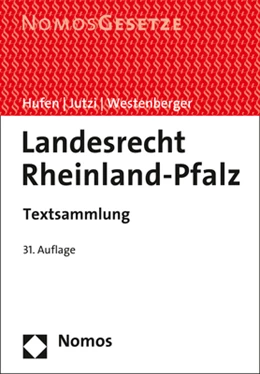 Abbildung von Hufen / Jutzi | Landesrecht Rheinland-Pfalz | 31. Auflage | 2022 | beck-shop.de