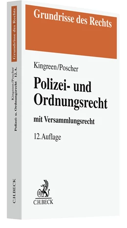 Abbildung von Kingreen / Poscher | Polizei- und Ordnungsrecht | 12. Auflage | 2022 | beck-shop.de