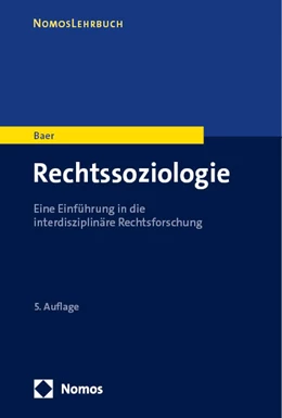 Abbildung von Baer | Rechtssoziologie | 5. Auflage | 2022 | beck-shop.de