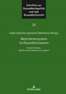 Abbildung von Spiecker gen. Döhmann | Mehrebenensystem im Gesundheitswesen | 1. Auflage | 2022 | beck-shop.de
