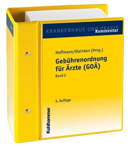 Abbildung von Hoffmann / Kleinken (Hrsg.) | Gebührenordnung für Ärzte (GOÄ) | 1. Auflage | 2023 | beck-shop.de
