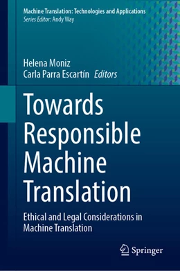 Abbildung von Moniz / Parra Escartín | Towards Responsible Machine Translation | 1. Auflage | 2023 | beck-shop.de