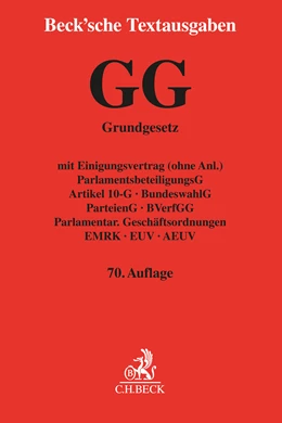 Abbildung von Grundgesetz für die Bundesrepublik Deutschland: GG | 70. Auflage | 2022 | beck-shop.de