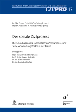 Abbildung von Eichel / Hurni | Der soziale Zivilprozess | 1. Auflage | 2023 | 17 | beck-shop.de