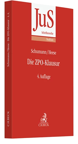Abbildung von Schumann / Heese | Die ZPO-Klausur | 4. Auflage | 2023 | Band 75 | beck-shop.de
