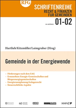 Abbildung von Hartlieb / Kitzmüller | Gemeinde in der Energiewende | 1. Auflage | 2022 | beck-shop.de