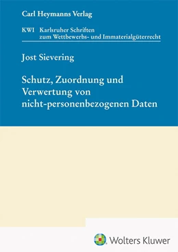 Abbildung von Sievering | Schutz nicht-pers-bezog Daten | 1. Auflage | 2022 | beck-shop.de