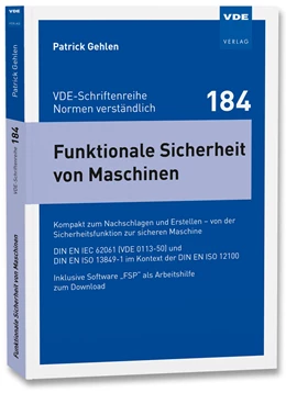 Abbildung von Gehlen | Funktionale Sicherheit von Maschinen – kompakt | 1. Auflage | 2022 | 184 | beck-shop.de