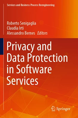 Abbildung von Senigaglia / Irti | Privacy and Data Protection in Software Services | 1. Auflage | 2022 | beck-shop.de