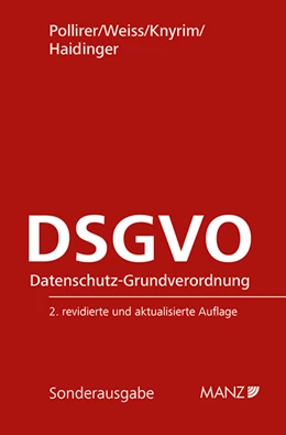 Abbildung von Pollirer / Weiss | Datenschutz-Grundverordnung DSGVO | 2. Auflage | 2022 | 128 | beck-shop.de