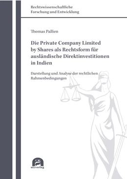 Abbildung von Pallien | Die Private Company Limited by Shares als Rechtsform für ausländische Direktinvestitionen in Indien | 1. Auflage | 2022 | 852 | beck-shop.de