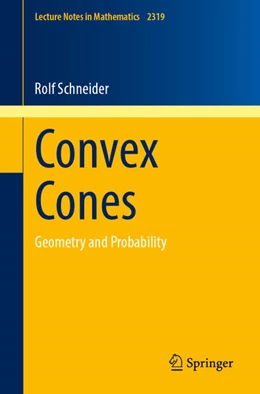 Abbildung von Schneider | Convex Cones | 1. Auflage | 2022 | beck-shop.de