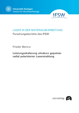 Abbildung von Beirow | Leistungsskalierung ultrakurz gepulster radial polarisierter Laserstrahlung | 1. Auflage | 2022 | beck-shop.de