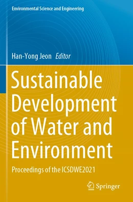 Abbildung von Jeon | Sustainable Development of Water and Environment | 1. Auflage | 2022 | beck-shop.de