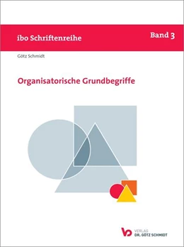 Abbildung von Schmidt | Organisatorische Grundbegriffe | 16. Auflage | 2022 | beck-shop.de