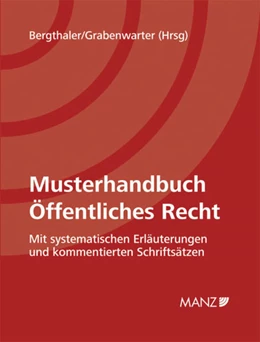 Abbildung von Bergthaler / Grabenwarter | Musterhandbuch Öffentliches Recht | 1. Auflage | 2022 | beck-shop.de