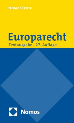 Abbildung von Europarecht | 27. Auflage | 2022 | beck-shop.de