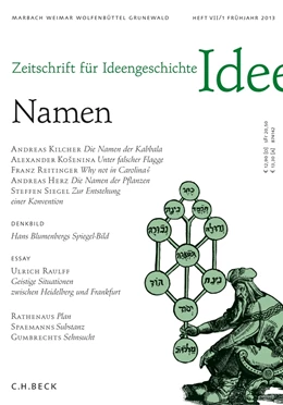 Abbildung von Rahden / Sommer | Zeitschrift für Ideengeschichte Heft VII/1 Frühjahr 2013 | 1. Auflage | 2013 | beck-shop.de