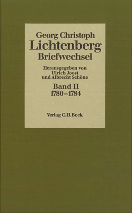 Abbildung von Lichtenberg Briefwechsel Bd. 2: 1780-1784 | 1. Auflage | 2021 | beck-shop.de