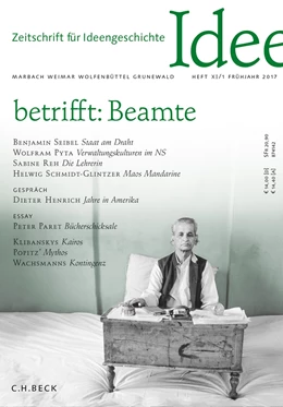 Abbildung von Gehring / Matthiesen | Zeitschrift für Ideengeschichte Heft XI/1 Frühjahr 2017 | 1. Auflage | 2017 | beck-shop.de