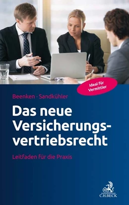 Abbildung von Beenken / Sandkühler | Das neue Versicherungsvertriebsrecht | 1. Auflage | 2017 | beck-shop.de