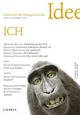 Abbildung von Raulff / Schlak | Zeitschrift für Ideengeschichte Heft XII/3 Herbst 2018 | 1. Auflage | 2018 | beck-shop.de