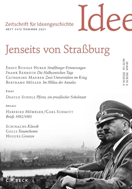 Abbildung von Bürger / Nolte | Zeitschrift für Ideengeschichte Heft XV/2 Sommer 2021 | 1. Auflage | 2021 | beck-shop.de