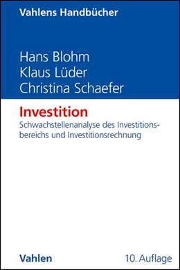 Abbildung von Blohm / Lüder | Investition | 10. Auflage | 2013 | beck-shop.de