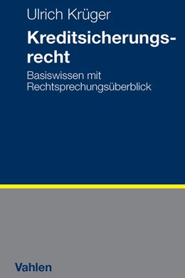 Abbildung von Krüger | Kreditsicherungsrecht | 1. Auflage | 2012 | beck-shop.de