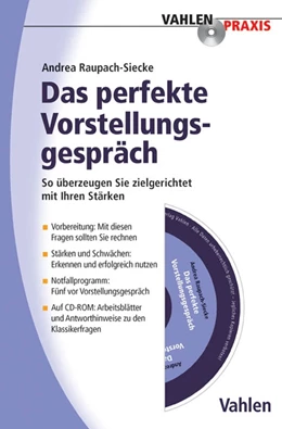 Abbildung von Raupach-Siecke | Das perfekte Vorstellungsgespräch | 1. Auflage | 2012 | beck-shop.de