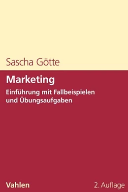 Abbildung von Götte | Marketing | 2. Auflage | 2017 | beck-shop.de