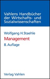 Abbildung von Staehle / Conrad / Sydow | Management - Eine verhaltenswissenschaftliche Perspektive | 8. Auflage | 2014 | beck-shop.de