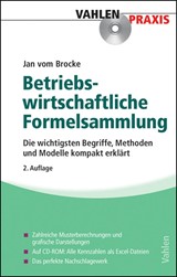 Abbildung von Brocke | Formelsammlung zur Betriebswirtschaftslehre - Die wichtigsten Begriffe, Methoden und Modelle kompakt erklärt | 2. Auflage | 2014 | beck-shop.de