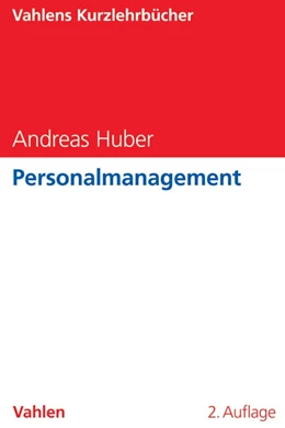 Abbildung von Huber | Personalmanagement | 2. Auflage | 2017 | beck-shop.de
