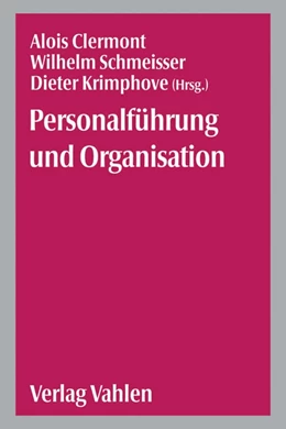 Abbildung von Clermont / Schmeisser | Personalführung und Organisation | 1. Auflage | 2015 | beck-shop.de