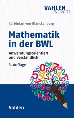 Abbildung von Blanckenburg | Mathematik in der BWL | 3. Auflage | 2021 | beck-shop.de