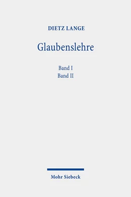 Abbildung von Lange | Glaubenslehre | 1. Auflage | 2022 | beck-shop.de