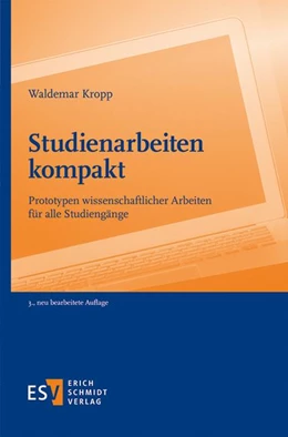 Abbildung von Kropp | Studienarbeiten kompakt | 3. Auflage | 2022 | beck-shop.de