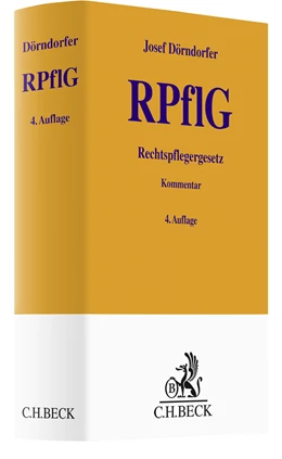 Abbildung von Dörndorfer | Rechtspflegergesetz: RPflG | 4. Auflage | 2023 | beck-shop.de