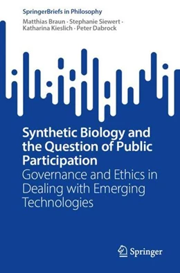 Abbildung von Siewert / Kieslich | Synthetic Biology and the Question of Public Participation | 1. Auflage | 2023 | beck-shop.de