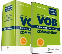 Abbildung von Ingenstau / Korbion | VOB Teile A und B • Set | 22. Auflage | 2022 | beck-shop.de