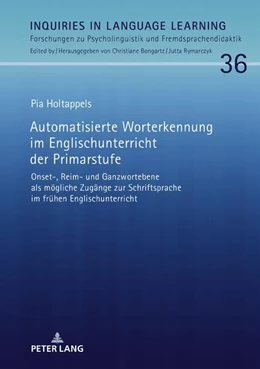 Abbildung von Holtappels | Automatisierte Worterkennung im Englischunterricht der Primarstufe | 1. Auflage | 2022 | beck-shop.de