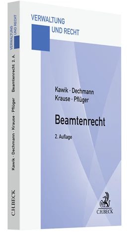Abbildung von Kawik / Dechmann | Beamtenrecht | 2. Auflage | 2023 | beck-shop.de