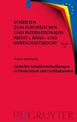 Abbildung von Koppmann | Gedeckte Schuldverschreibungen in Deutschland und Großbritannien | 1. Auflage | 2009 | 31 | beck-shop.de