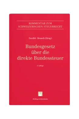Abbildung von Zweifel / Beusch | Bundesgesetz über die direkte Bundessteuer: DBG | 4. Auflage | 2022 | beck-shop.de