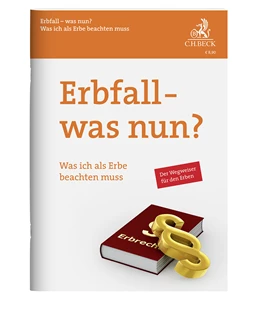 Abbildung von Erbfall - was nun? | 1. Auflage | 2023 | beck-shop.de