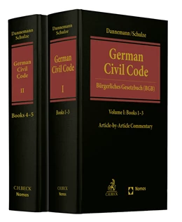 Abbildung von Dannemann / Schulze | German Civil Code Volume I and II = Bürgerliches Gesetzbuch (BGB) | 1. Auflage | | beck-shop.de